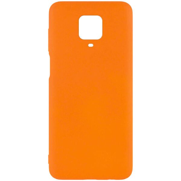 

Противоударный Защитный Силиконовый Чехол - Накладка Epik Silicone Cover Full without Logo (A) для Xiaomi Redmi Note 9s / Note 9 Pro / Note 9 Pro Max Термополиуретановый / + Высокие Бортики / Матовый / с Микрофиброй / Оранжевый / Papaya