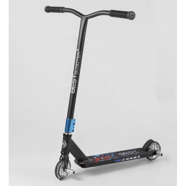 

Самокат трюковый Best Scooter HIC-система, с пеги 57546 Black / Blue / Steel (57546)
