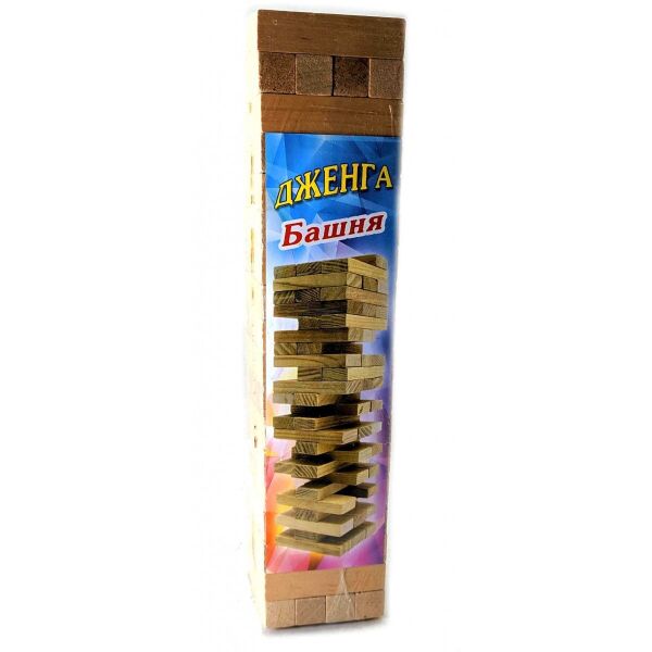 

Игра настольная Дженга 64 шт (6.5х6.5х26 см)