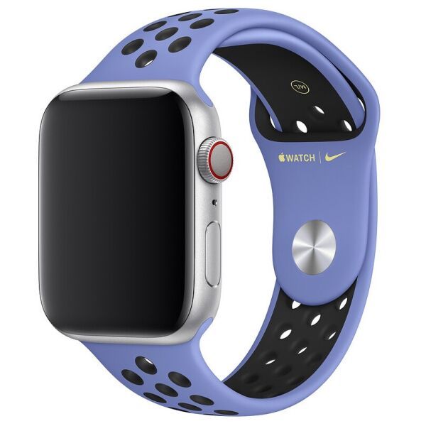 

Силиконовый ремешок Epik Sport Nike+ для Apple watch 42mm/44mm Спортивный/Матовый/Royal Pulse/Black