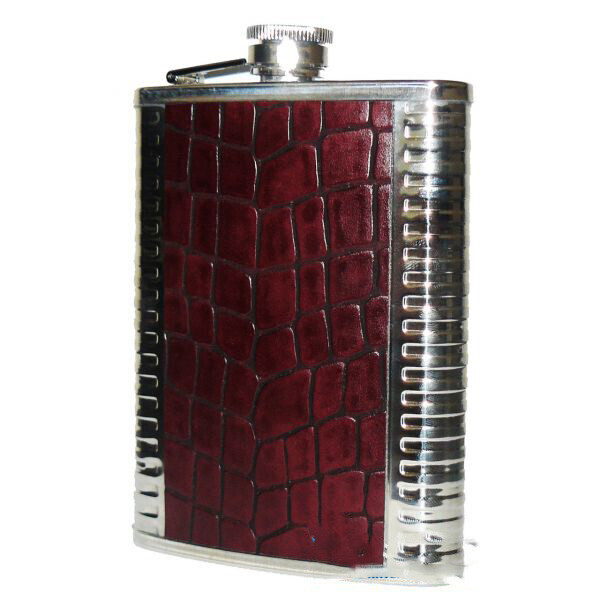 

Фляга 284 мл из нержавеющей стали, Кожа, Shell Ornamen