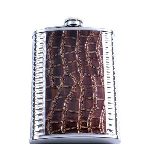

Фляга 256 мл из нержавеющей стали, Кожа, Mana Ornament