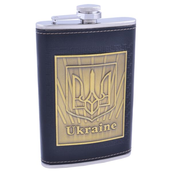 

Фляга 300 мл "Ukraine Only Gold", Нержавеющая Сталь