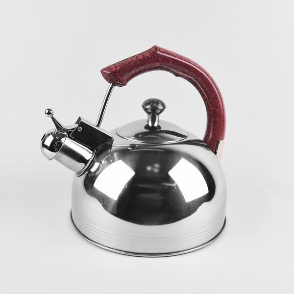

Чайник Maestro со свистком 3,5 л Steel / Burgundy (MR-1310)