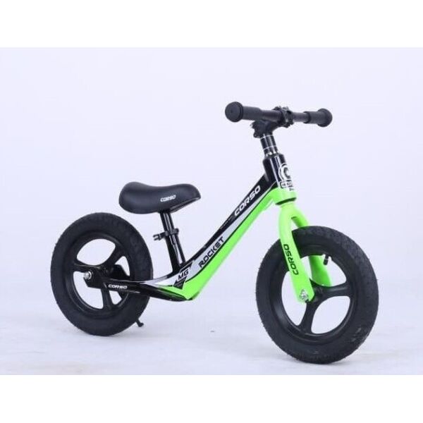 

Беговел Corso магниевая рама Rocket 14452 Black / Lime (14452)