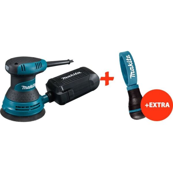 

Эксцентриковая шлифмашина Makita BO5030 + боковая ручка (BO5030L)