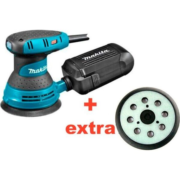 

Эксцентриковая шлифмашина Makita BO5031 + вторая шлифовальная подошва (BO5031X)