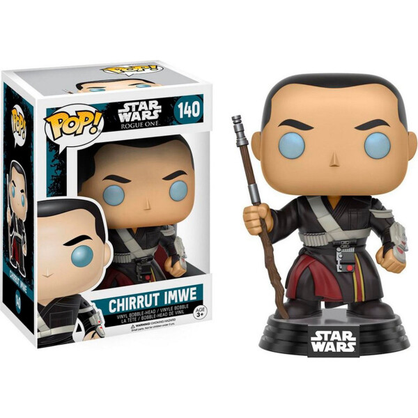 

Фигурка Funko Pop Фанко Поп Star Wars Chirrut Imwe Звездные Войны Чиррут Имве 10 см SW140