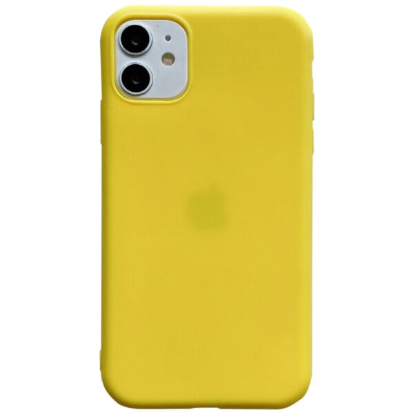 Акція на Силиконовый чехол Candy для Apple iPhone 7 / 8 / SE (2020) (4.7 ") Желтый від Allo UA