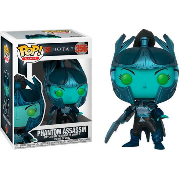 

Фигурка Funko Pop Dota 2 Phantom Assasin Дота 2 Призрачный убийца 10 см D PA356