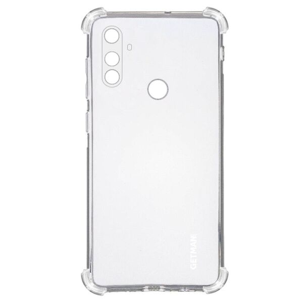 

TPU чехол GETMAN Ease logo усиленные углы для Realme C3 Прозрачный / Transparent