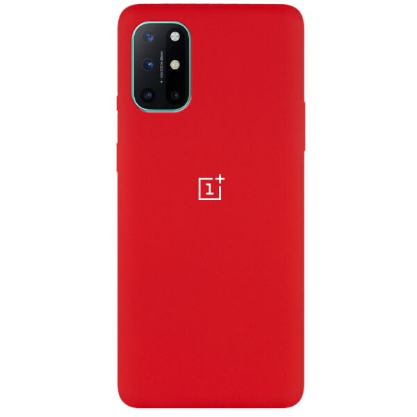 

Чехол Silicone Cover Full Protective (AA) для OnePlus 8T Красный / Dark Red