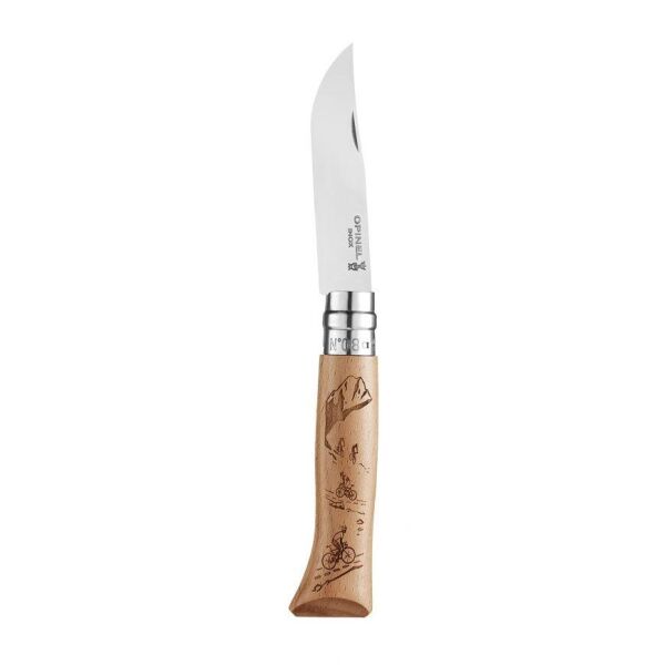 

Нож складной Opinel Tradtion N°08 Engraved Biking
