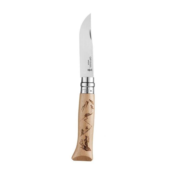 

Нож складной Opinel Tradtion N°08 Engraved Hiking