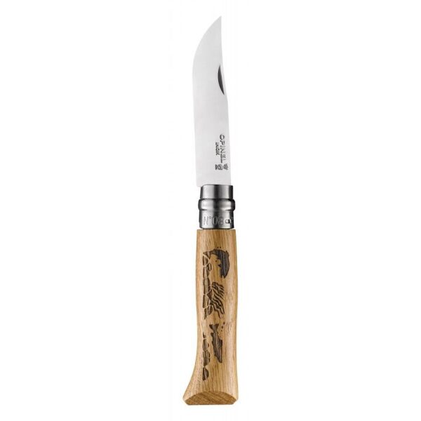 

Нож складной Opinel Tradtion N°08 Inox Animalia Fish