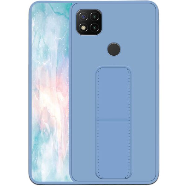

Силиконовый чехол Hand holder для Xiaomi Redmi 9C Light blue