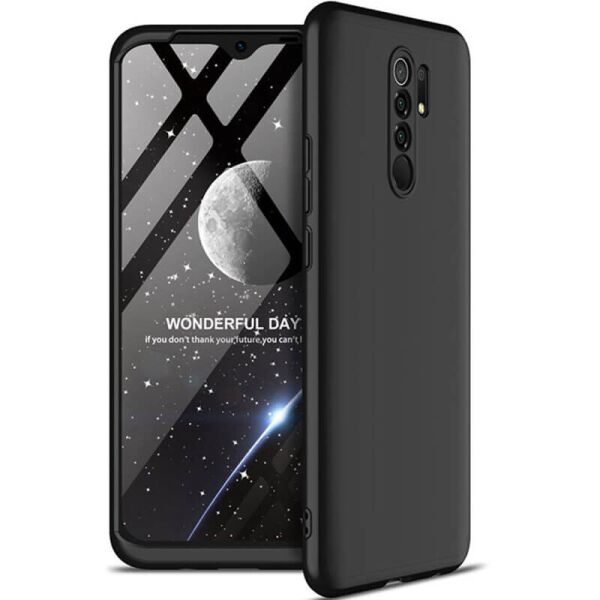 

Пластиковая накладка GKK LikGus 360 градусов (opp) для Xiaomi Redmi 9 Черный