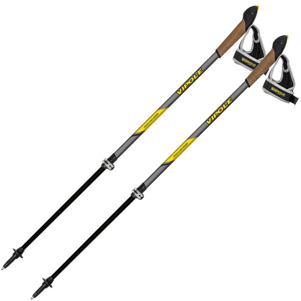 

Палки для скандинавской ходьбы Vipole High Performer Carbon Top-Click QL DLX S1965 (926962)