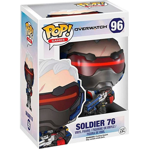 

Фигурка Funko Pop Фанко Поп Soldier 76 Солдат 76 Овервотч Overwatch OW S 96