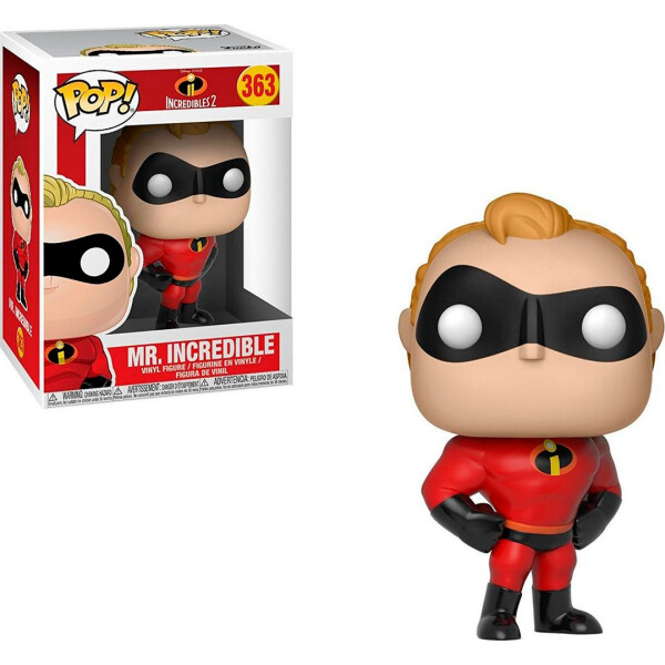 

Фигурка Funko Pop Фанко Поп Incredibles 2 Mr. Incredible Суперсемейка 2 Исключительный 10 см IN363