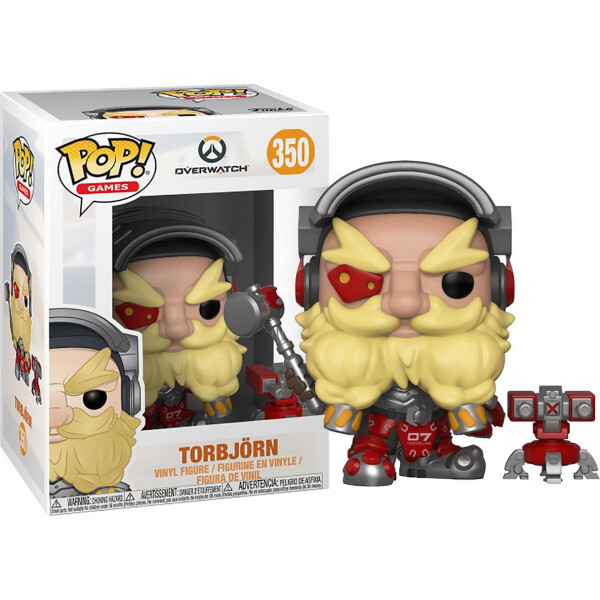 

Фигурка Funko Pop Фанко Поп Торбьорн Овервотч Torbjorn Overwatch 10 см OW T350