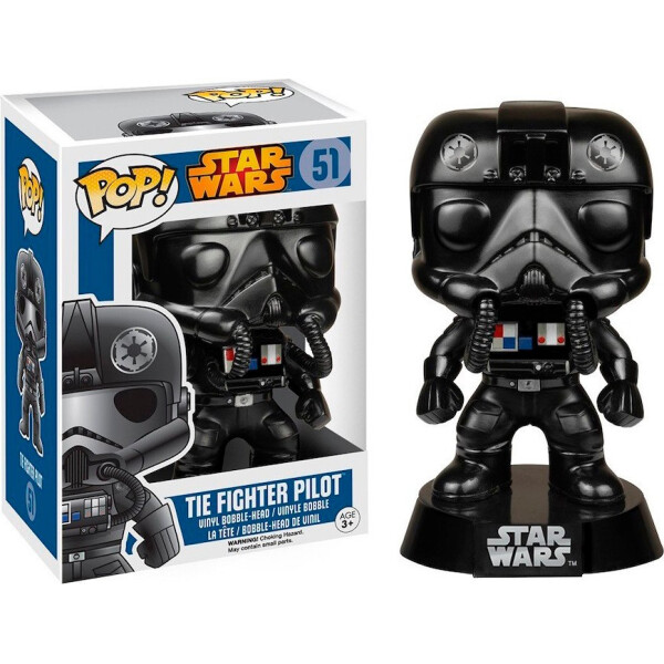 

Фигурка Funko Pop Фанко Поп Star Wars Tie Fighter Pilot Звездные войны Пилот истребителя 10 см BL SW