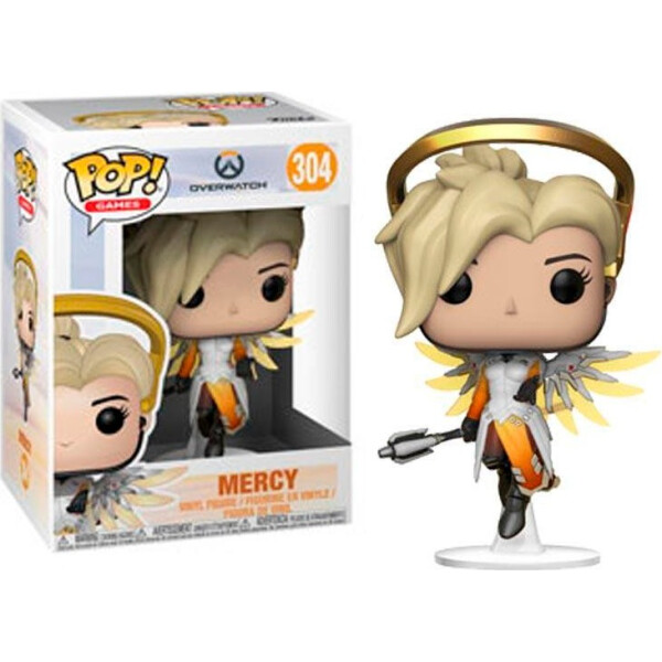 

Фигурка Funko Pop Фанко Поп Overwatch Mercy Овервотч Мерси 10 см O M 304