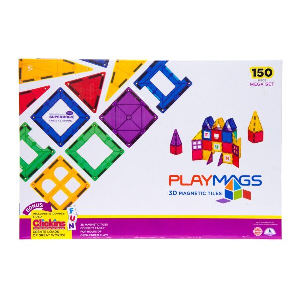 

Конструктор Playmags магнитный набор 150 эл. PM156 (PM156)