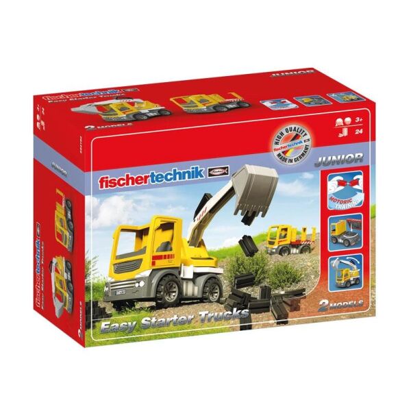 

Конструктор fisсhertechnik JUNIOR Easy Starter Грузовики (FT-554194)