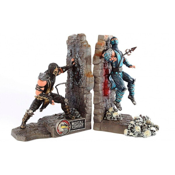 

Фигурка Enesco Mortal Kombat SubZero Scorpion Bookend Мортал Комбат Саб-Зиро Скорпион Книгодержатель BL E.006
