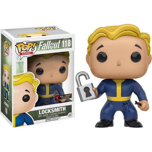

Фигурка Funko Pop Fallout Locksmith Фаллаут Взломщик 10 см BL F L118