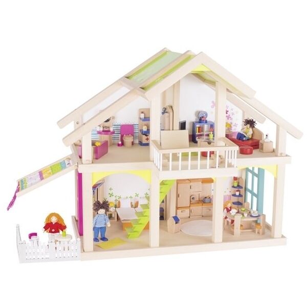 

Кукольный домик goki 2 этажа с внутреним двориком Susibelle 51588G (51588G)