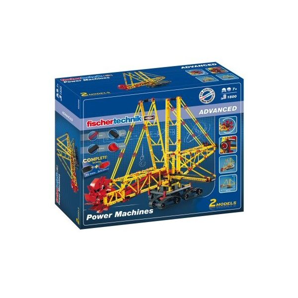 

Конструктор fisсhertechnik ADVANCED Силовые машины (FT-520398)
