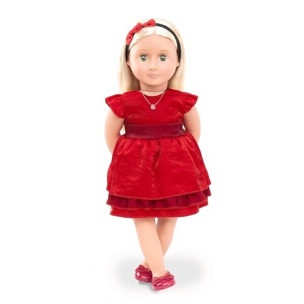 

Кукла Our Generation DELUXE Джинджер с одеждой и аксессуарами 46 см BD31045Z (BD31045Z)