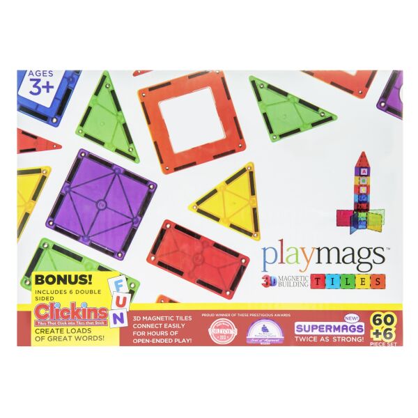

Конструктор Playmags магнитный набор 60 эл. PM158 (PM158)