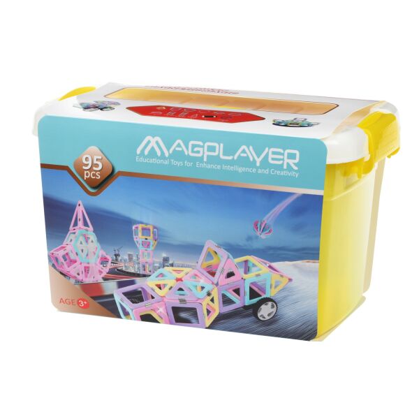 

Конструктор Magplayer магнитный набор бокс 95 эл. MPT2-95 (MPT2-95)