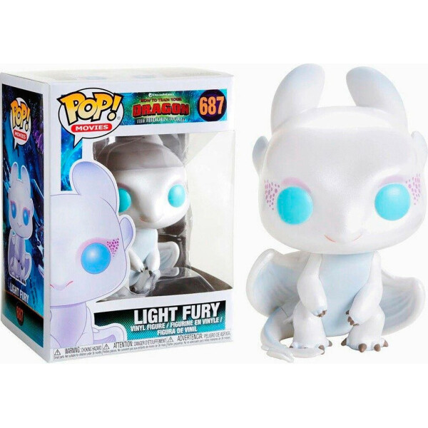 

Фигурка Funko Pop Фанко Поп Дневная фурия Как приручить дракона How to Train Your Dragon Light Fury Multi HTTY