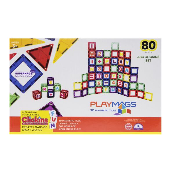 

Конструктор Playmags магнитный набор 80 эл. PM170 (PM170)