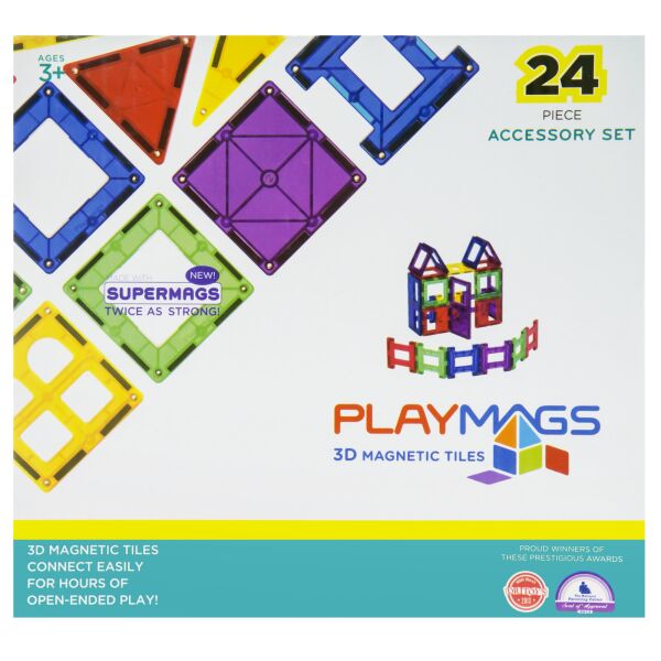 

Конструктор Playmags магнитный набор 24 эл. PM162 (PM162)