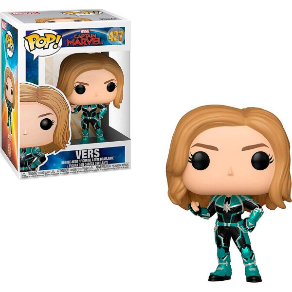 

Фигурка Funko Pop Captain Marvel Vers Капитан Марвел Верс kidi CM V427