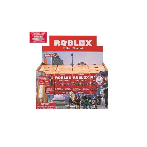 

Игровая коллекционная фигурка Jazwares Roblox Mystery Figures Industrial S5 (10829R)