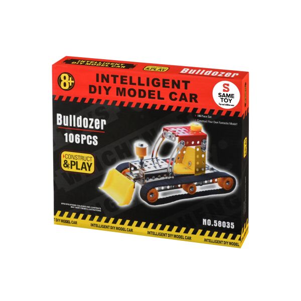 

Конструктор металлический Same Toy Inteligent DIY Model Car Бульдозер 106 эл. 58035Ut (58035Ut)