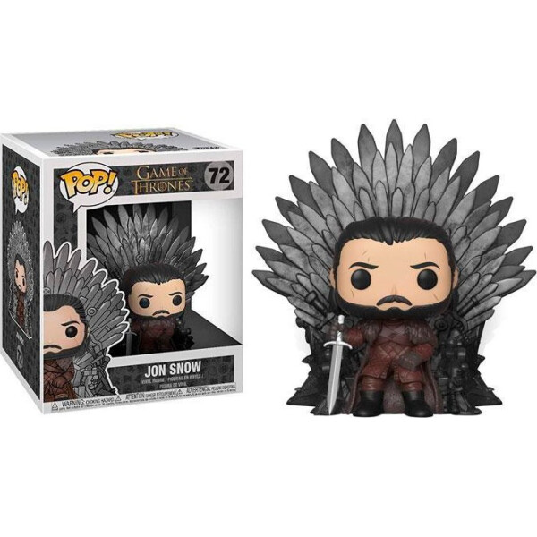 

Фигурка Funko Pop Game of Thrones Jon Snow Sitting On Iron Throne Игра престолов Джон Сноу BL GT JS72