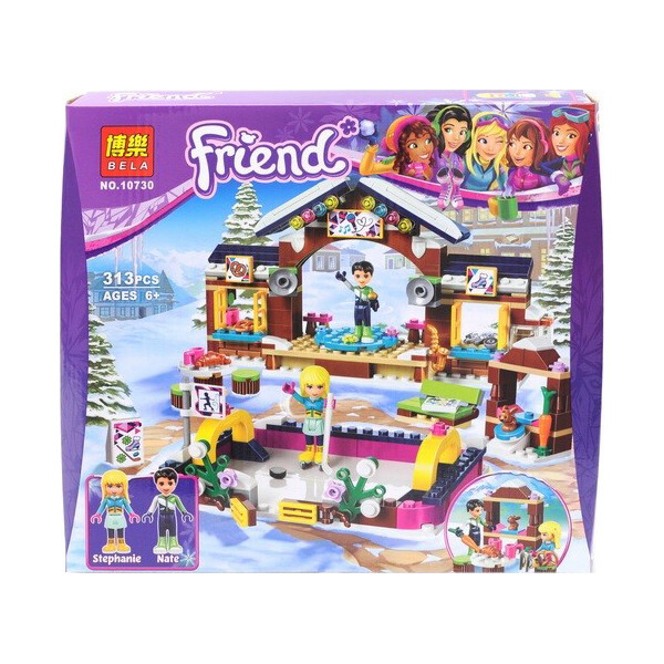 

Конструктор Bela Friends, Горнолыжный курорт: каток, 10730
