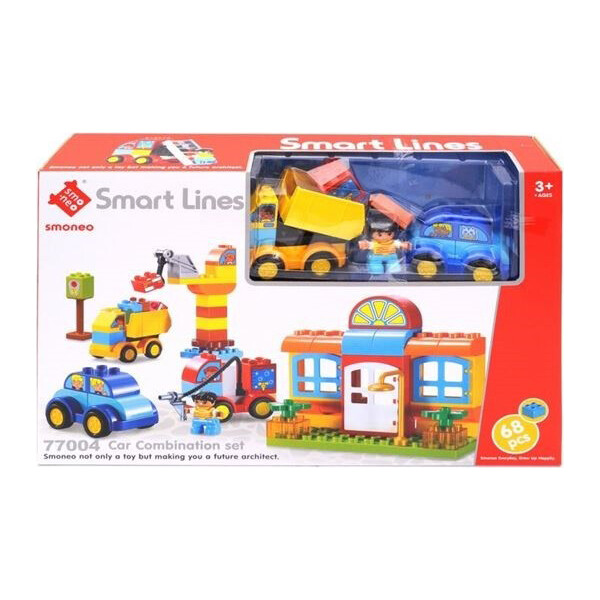 

Конструктор Smoneo Набор машин Car Combination Set, 77004