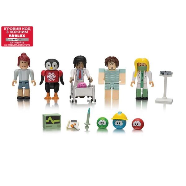 Игровая коллекционная фигурка Jazwares Roblox Multipack TBD - Style 1 W3, набор 6 шт. (19852R)