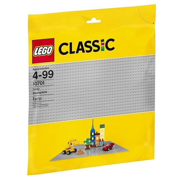 

LEGO Конструктор Classic Базовая пластина серая 10701