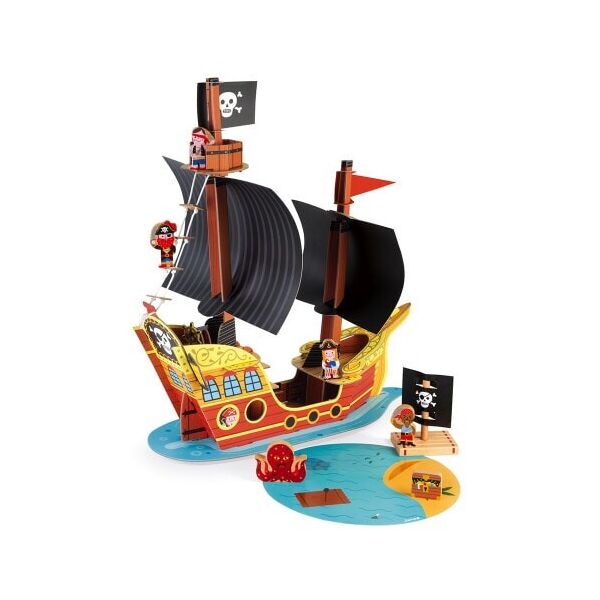 

Игровой набор Janod Корабль пиратов 3D J08579 (J08579)