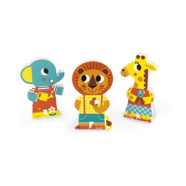 

Игровые магнитные фигурки Janod Животные в зоопарке J08030 (J08030)
