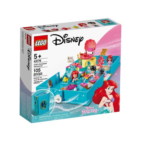 

LEGO Конструктор Disney Princess Книга сказочных приключений Ариель 43176
